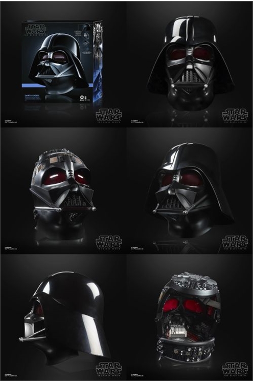 Star Wars The Black Series Obi-Wan Kenobi Darth Vader Premium Electronic Helmet 