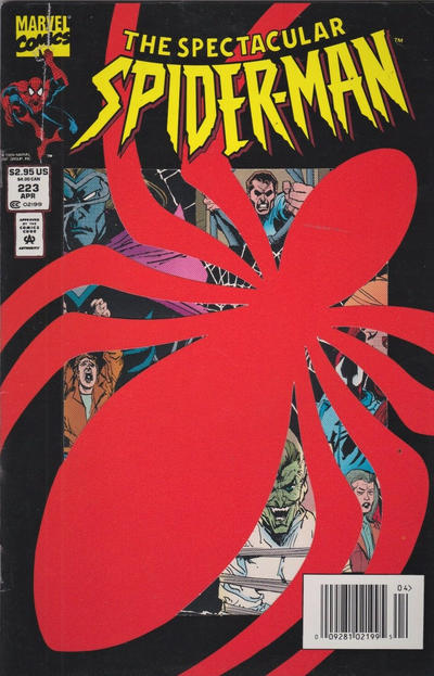 The Spectacular Spider-Man #223 [Newsstand - Deluxe]-Very Good (3.5 – 5)