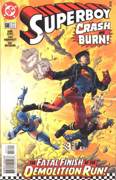 Superboy #58 [Direct Sales]-Fine (5.5 – 7)