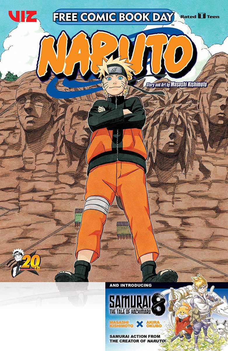 FCBD 2020 Naruto Samurai 8 Viz Manga