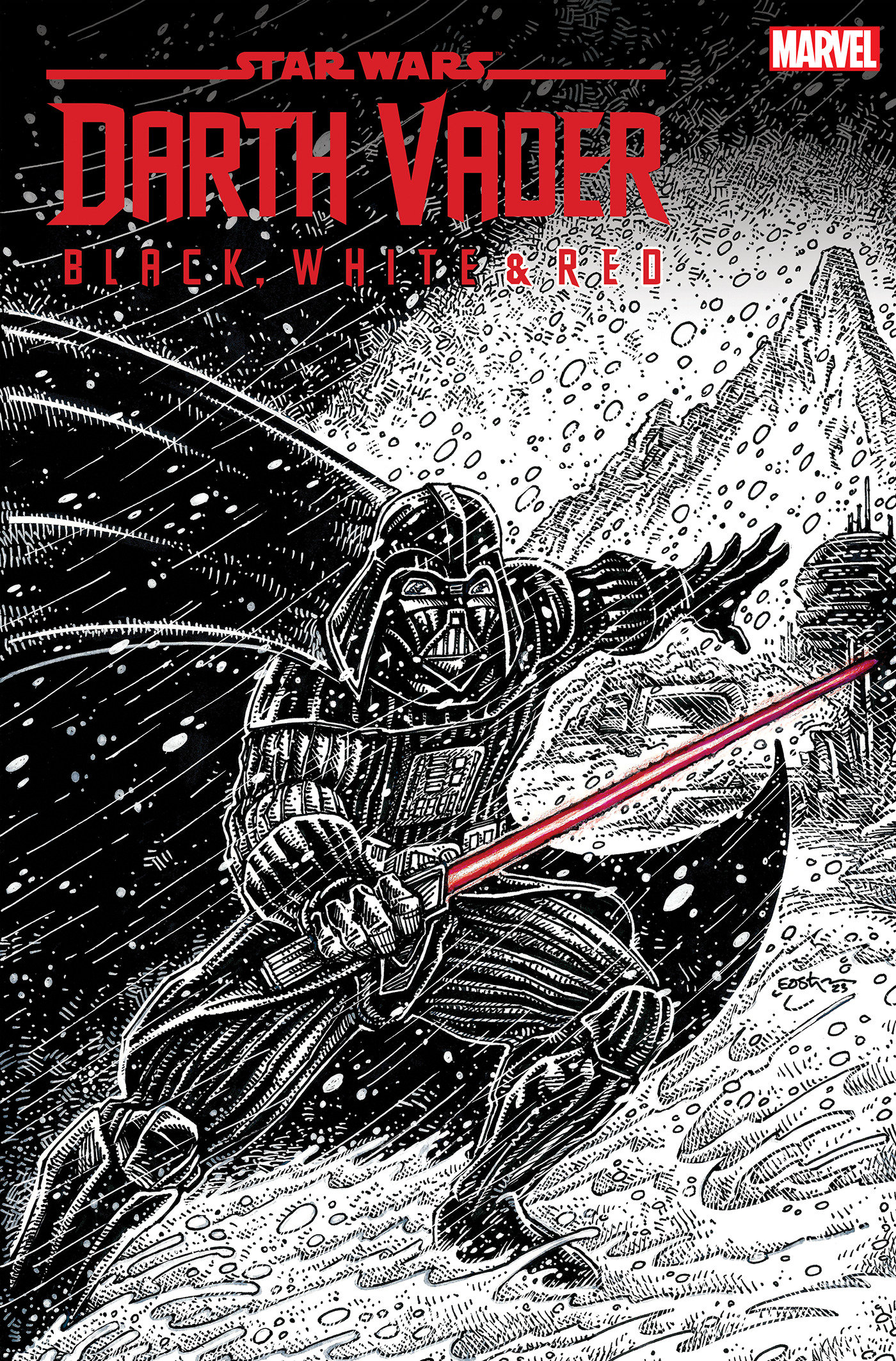 Star Wars: Darth Vader - Black, White & Red #4 Kevin Eastman 1 for 25 Incentive Variant