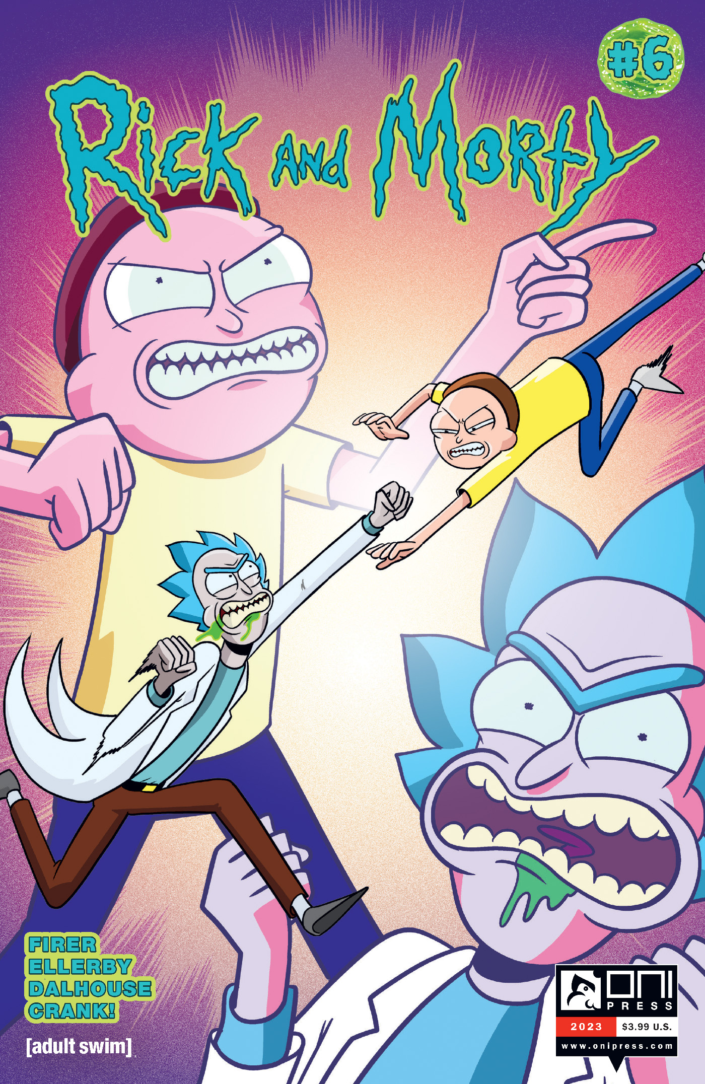 Rick and Morty #6 Cover A Marc Ellerby (Mature) (2023)