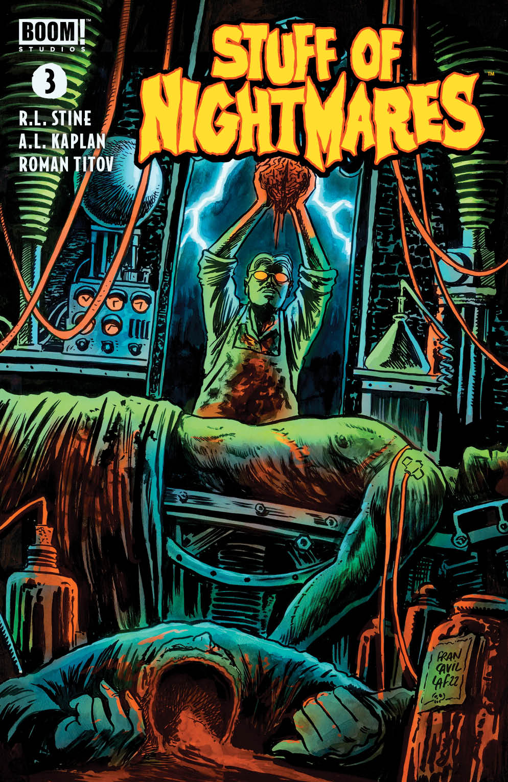 Stuff of Nightmares #3 Cover A Francavilla (Of 4)