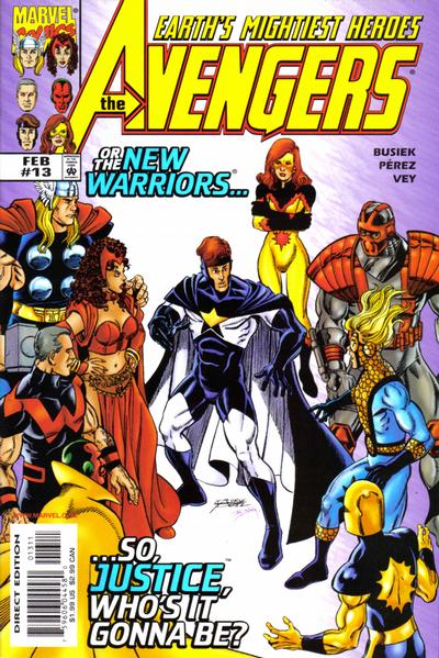Avengers #13 [Direct Edition](1998)-Near Mint (9.2 - 9.8)