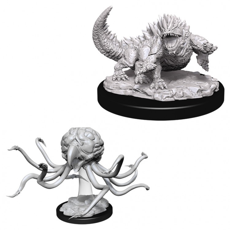 Dungeons And Dragons Minatures: Basilisk And Grell 