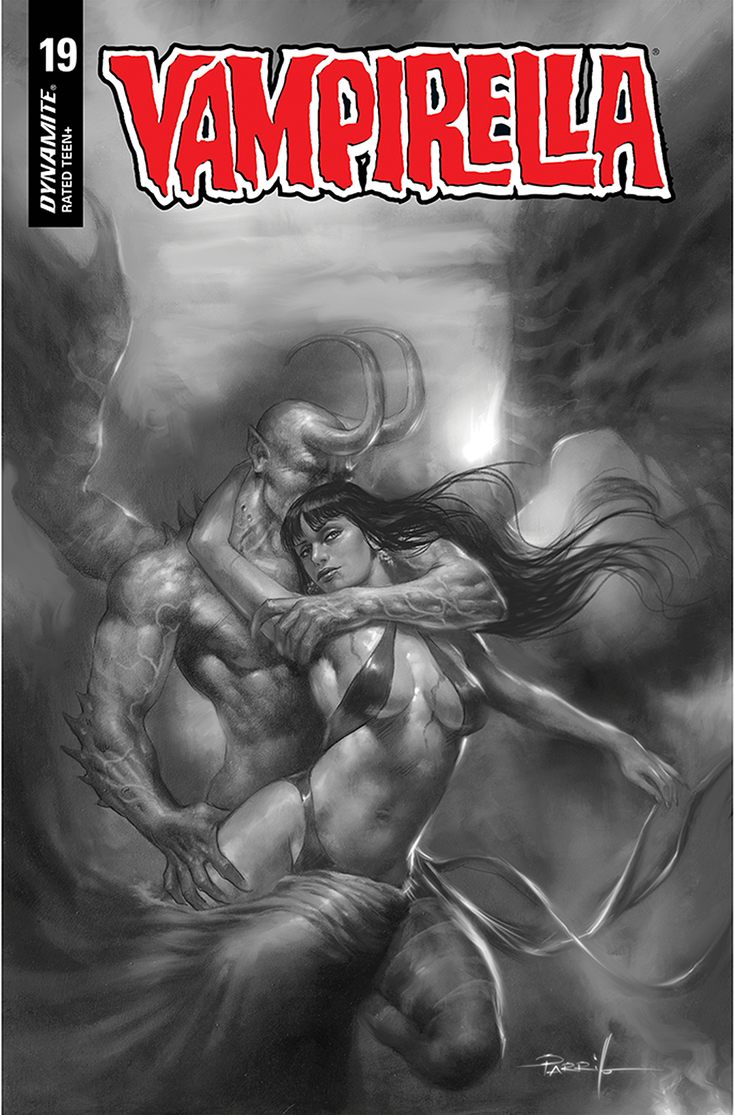 Vampirella #19 1 for 10 Parrillo Black & White Incentive