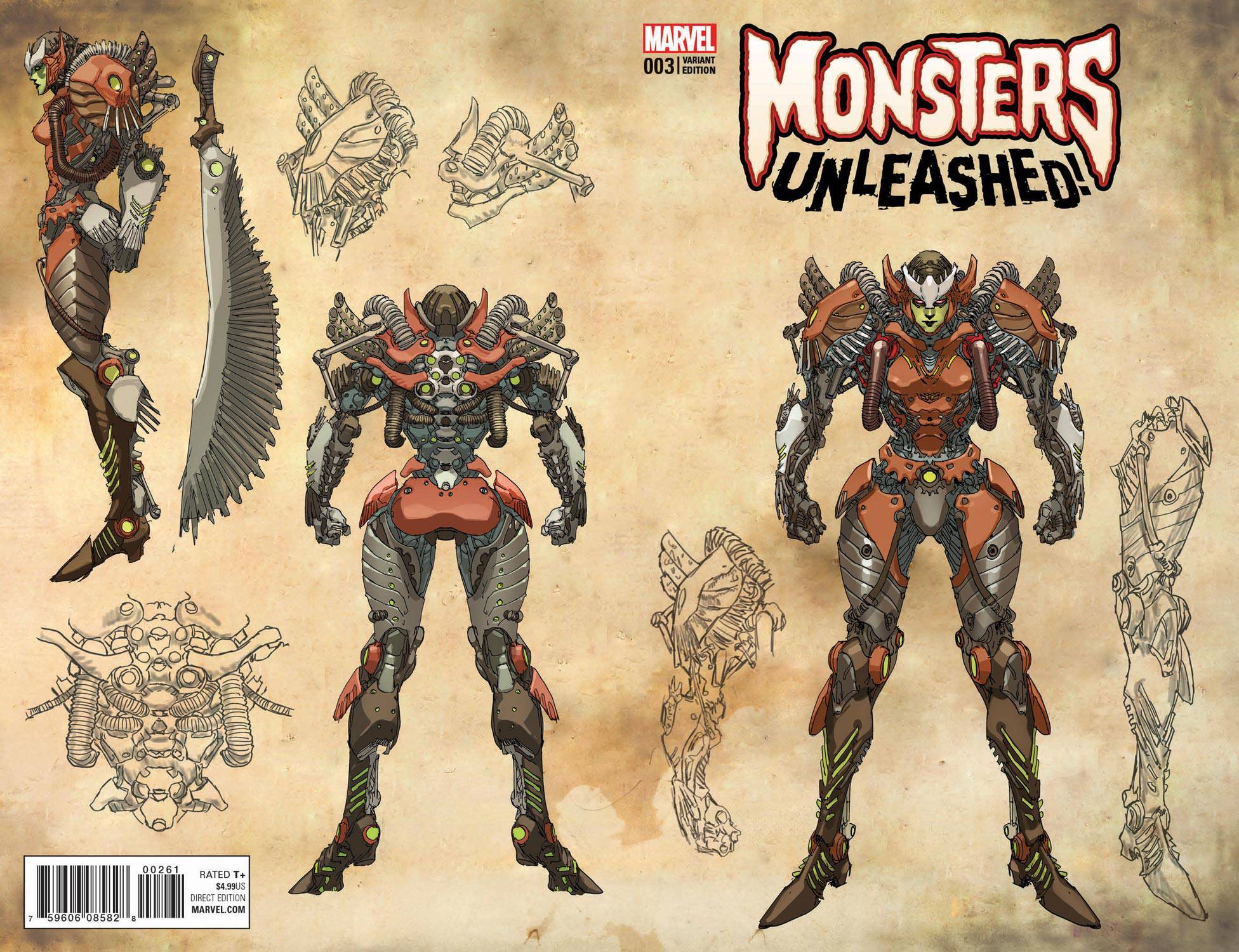 Monsters Unleashed #3 Land Monster Variant