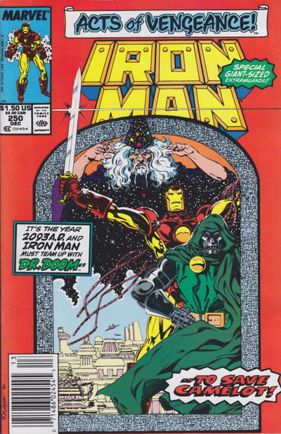 Iron Man #250 [Newsstand]-Good (1.8 – 3)
