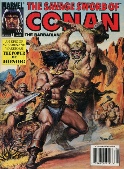 The Savage Sword of Conan #188 - Fn+