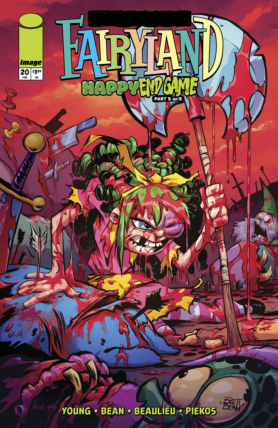 I Hate Fairyland #20 Cover B Brett Bean F*ck (Uncensored) Fairyland Variant (Mature) (2022)