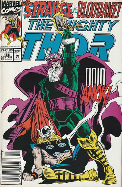 Thor #455 [Newsstand]-Very Good (3.5 – 5)