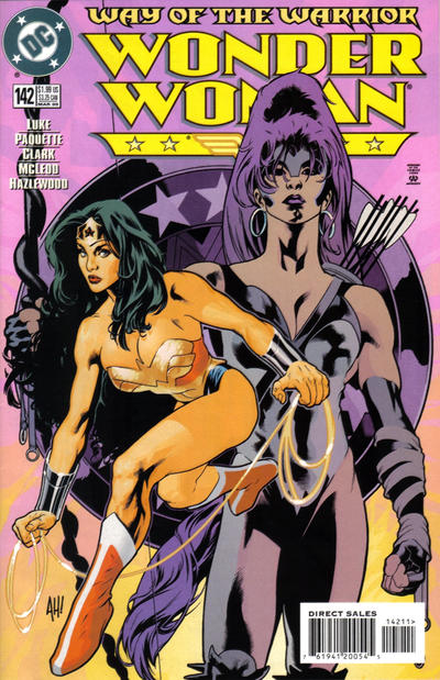 Wonder Woman #142 [Newsstand]-Very Fine (7.5 – 9) Cover Art By Adam Hughes