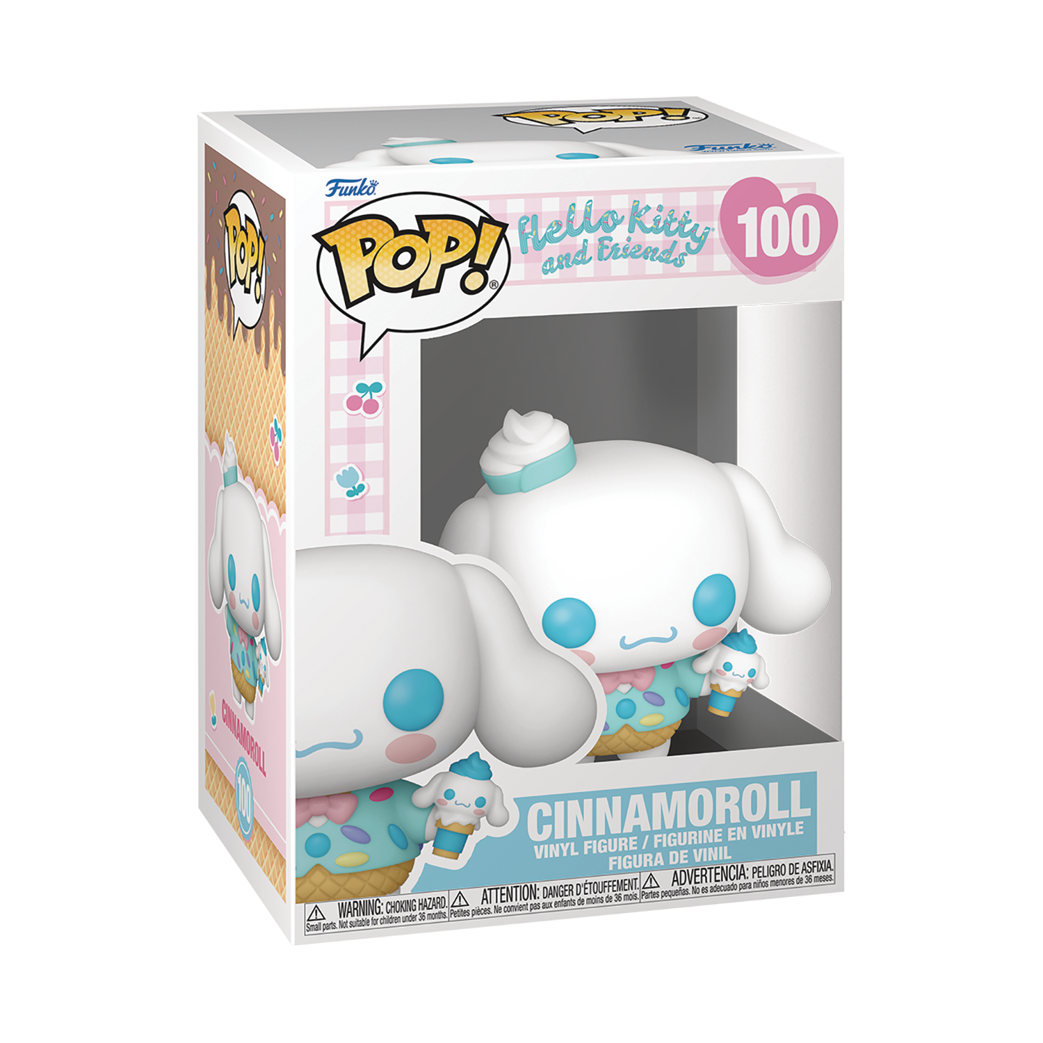 Pop Sanrio Hello Kitty Cinnamoroll Ice Cream Figure