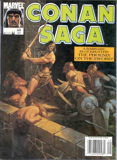 Conan Saga #66 [Newsstand]-Fine