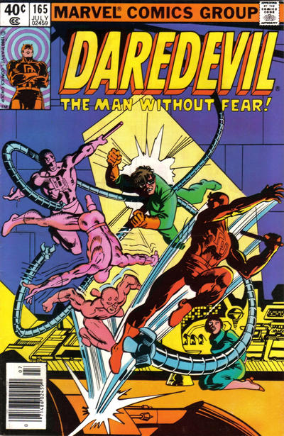 Daredevil #165 [Newsstand] - Fn- 