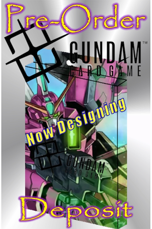 Gundam Tcg St-04 Seed Strike Starter Deck Pre-Order Deposit