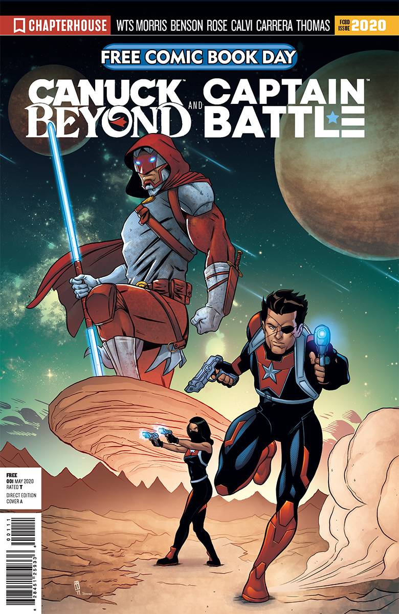 FCBD 2020 Captain Canuck & Captain Battle #1 (Chapterhouse Comics)