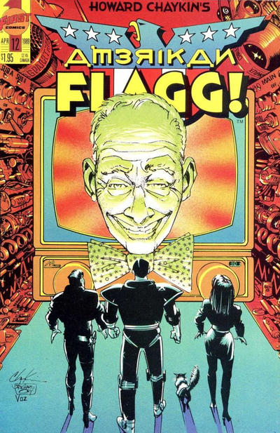 Howard Chaykin's American Flagg #12-Very Fine (7.5 – 9)