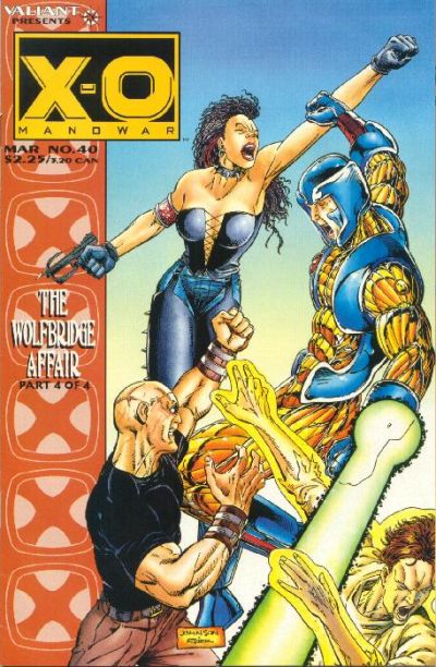 X-O Manowar #40-Fine (5.5 – 7)