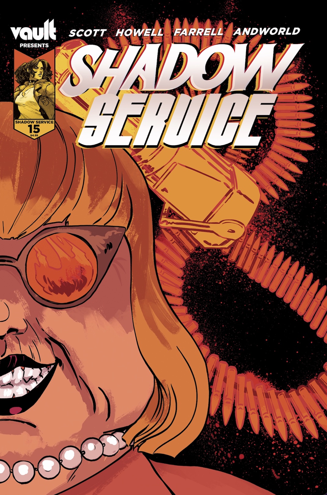 Shadow Service #15 Cover B Rye Hickman Variant