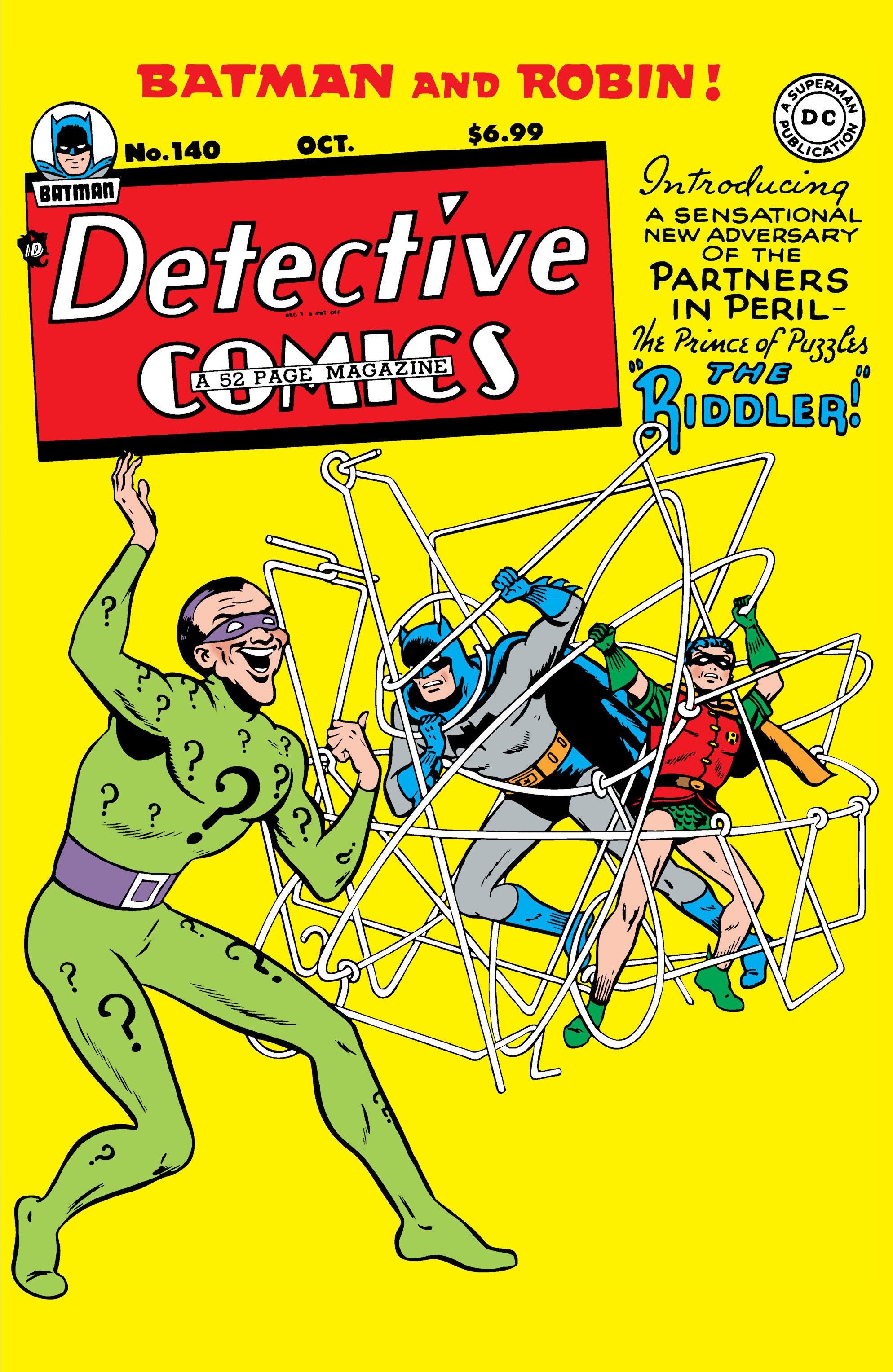 Detective Comics #140 Facsimile Edition Cover C Win Mortimer Foil Variant