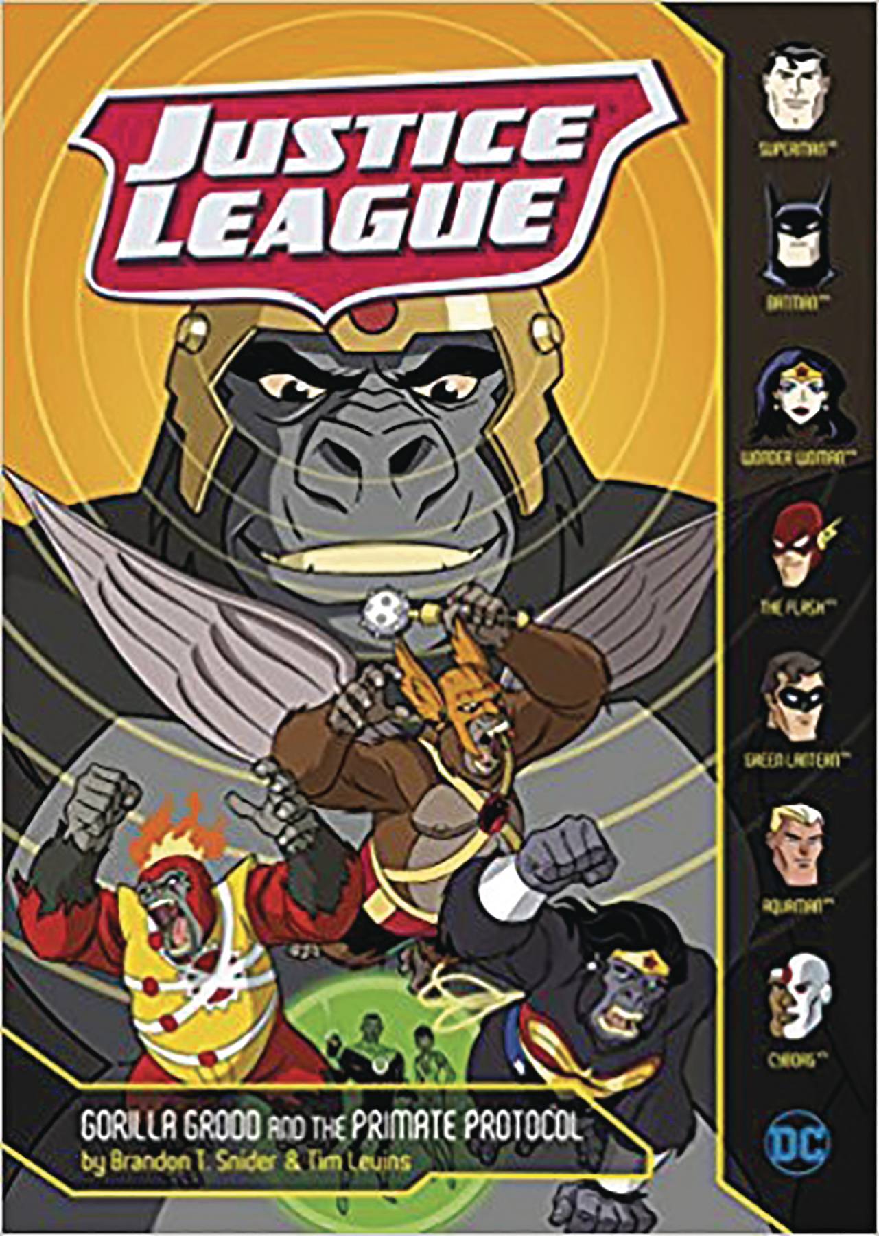Justice League Young Reader Graphic Novel #5 Gorilla Grodd & Primate Protocol