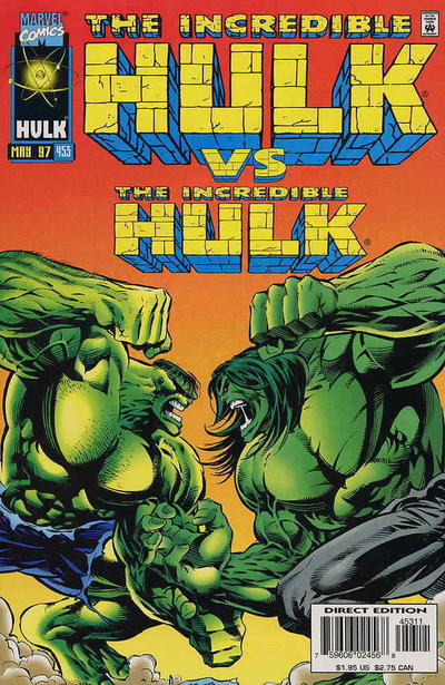 The Incredible Hulk #453 [Direct Edition]-Very Fine