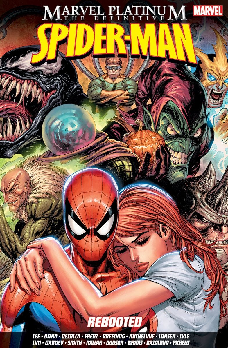Marvel Platinum Definitive Spider-Man Rebooted Soft Cover Uk Edition
