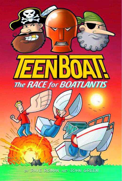 Teen Boat Hardcover Graphic Novel Volume 2 Race for Boatlantis