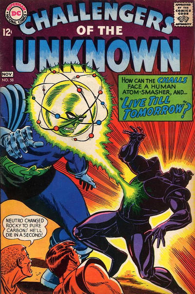 Challengers of The Unknown #58-Very Good (3.5 – 5)