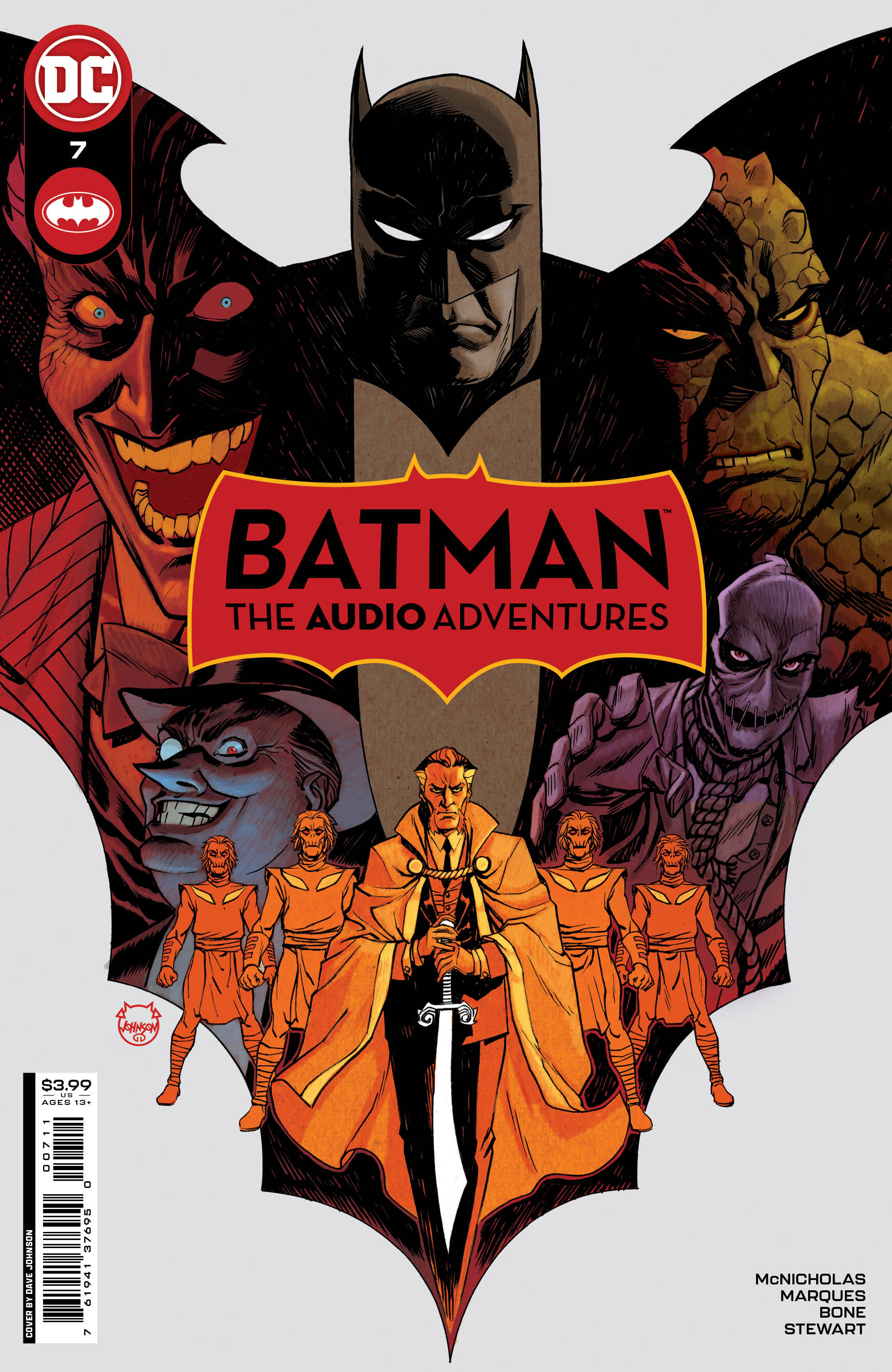 Batman The Audio Adventures #7 Cover A Dave Johnson (Of 7)