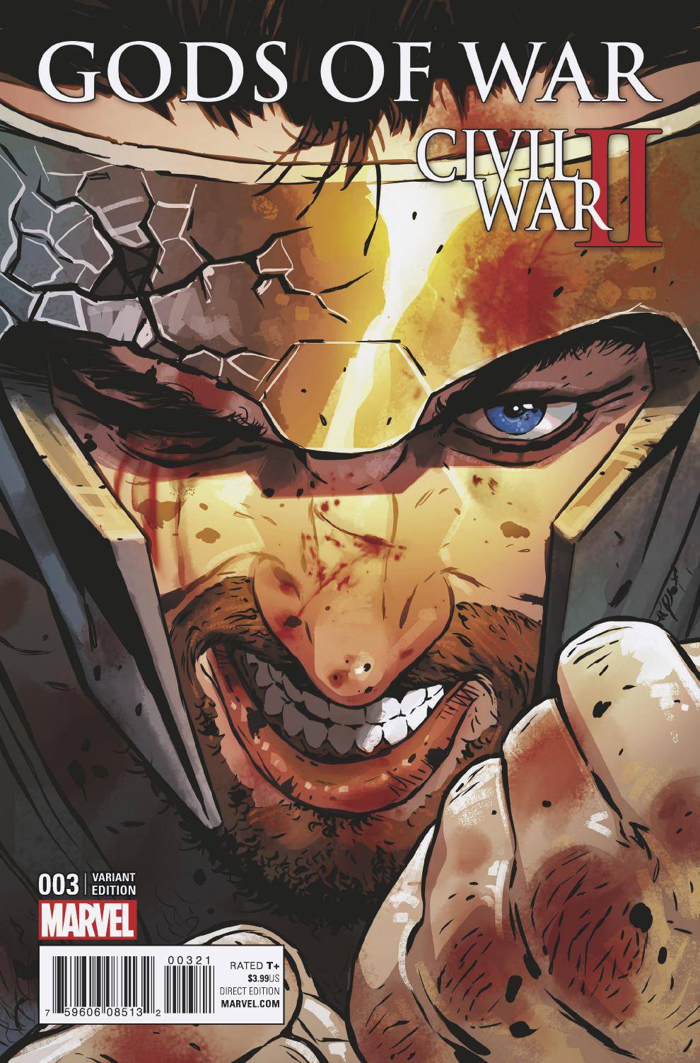 Civil War II Gods of War #3 (Aco Variant) (2016)