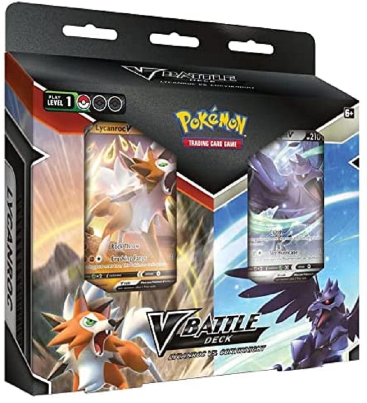 Pokémon TCG: V Battle Deck Bundle - Lycanroc V vs. Corviknight V