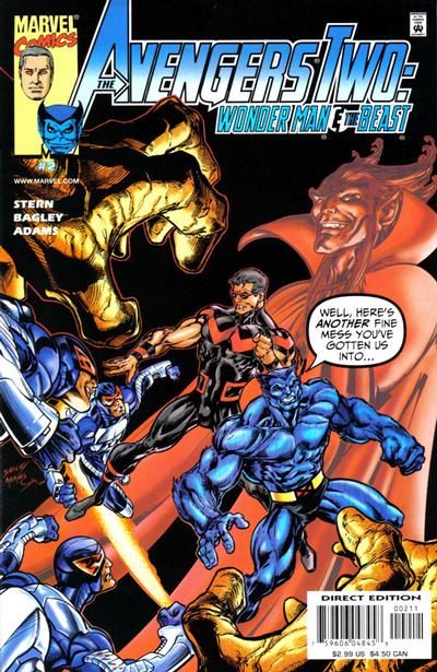 Avengers Two: Wonder Man & Beast #2-Near Mint (9.2 - 9.8)