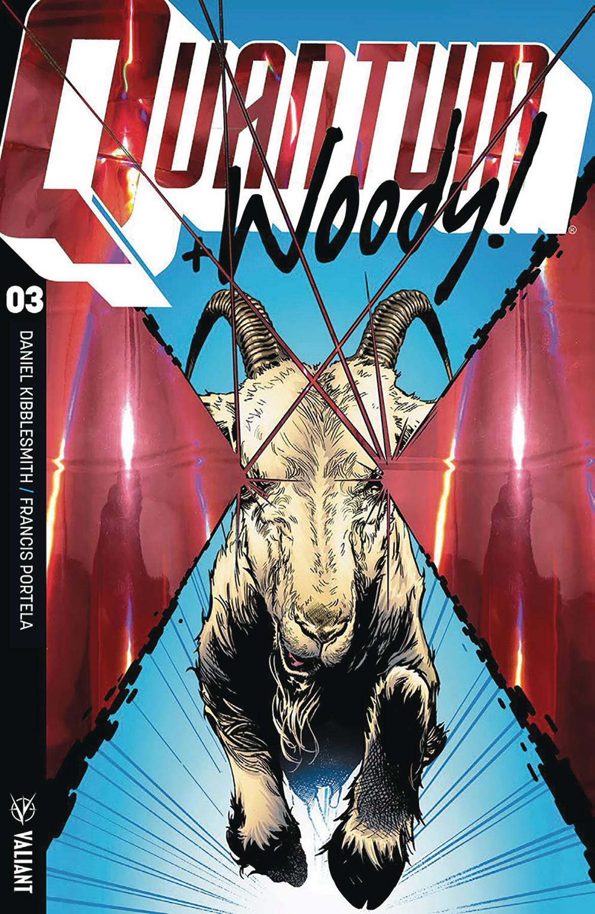 Quantum & Woody #3 Cover B Ultra Foil Shaw (2017)