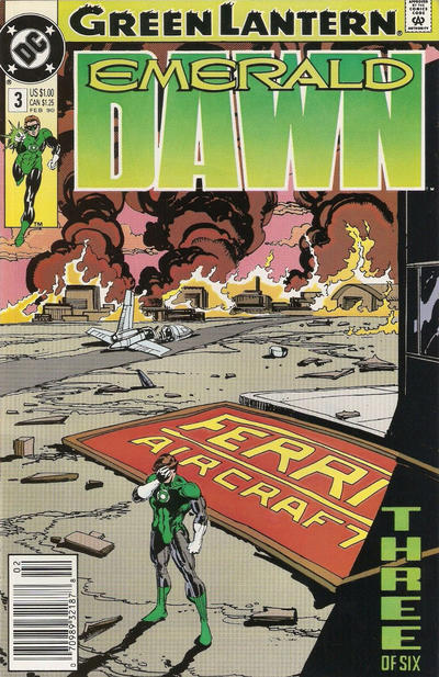 Green Lantern: Emerald Dawn #3 [Newsstand]