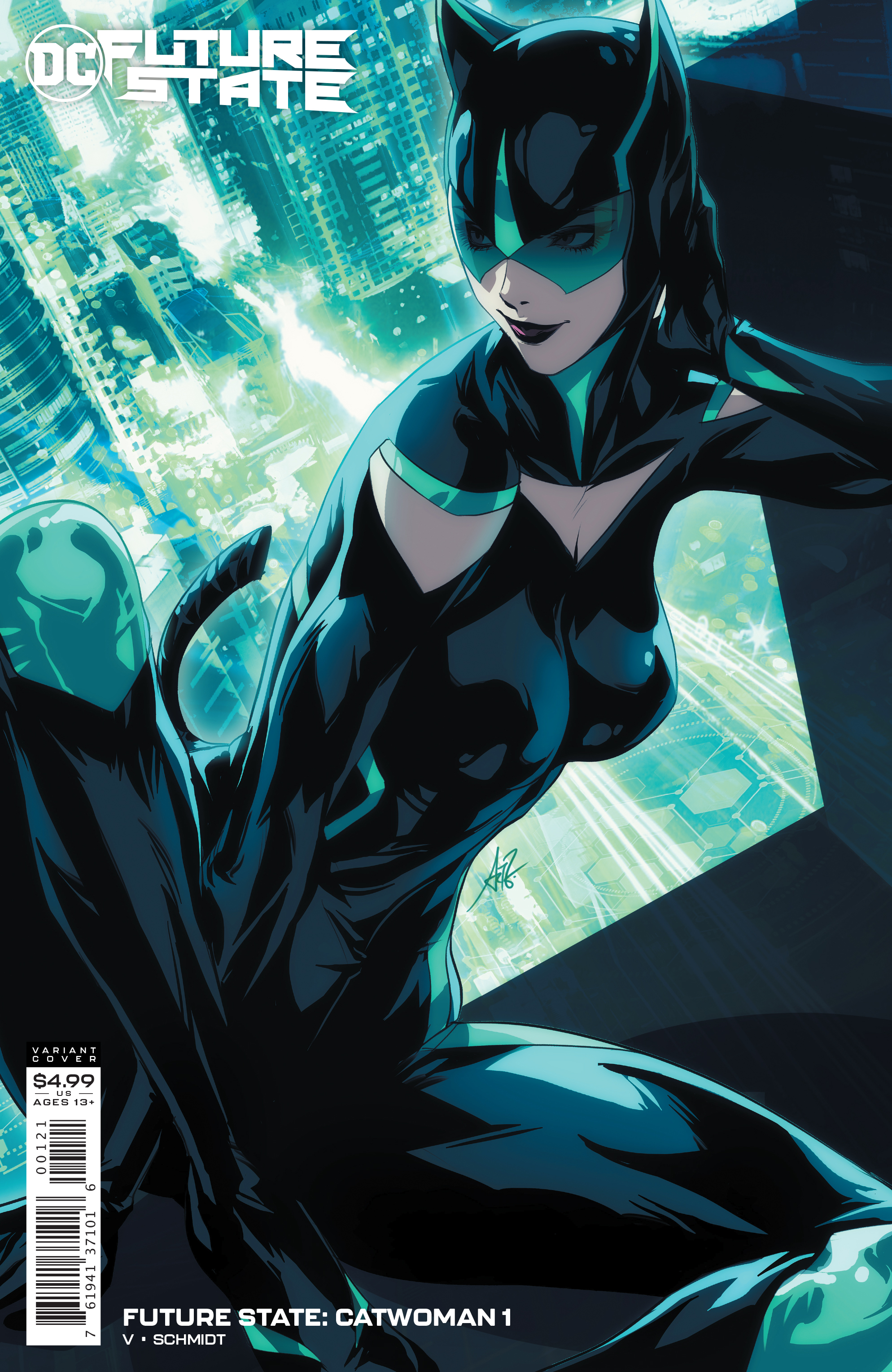 Future State Catwoman #1 Cover B Stanley Artgerm Lau Card Stock Variant (Of 2)