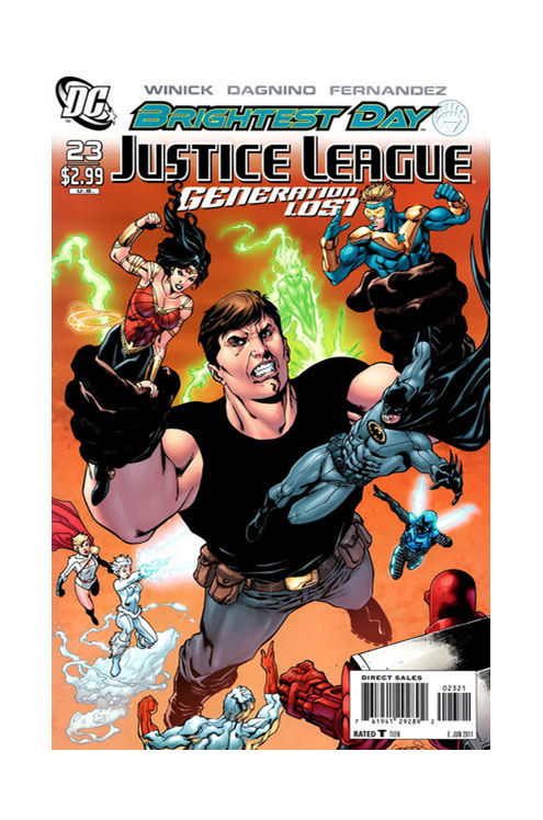 Justice League Generation Lost #23 Variant Edition (Brightest Day)