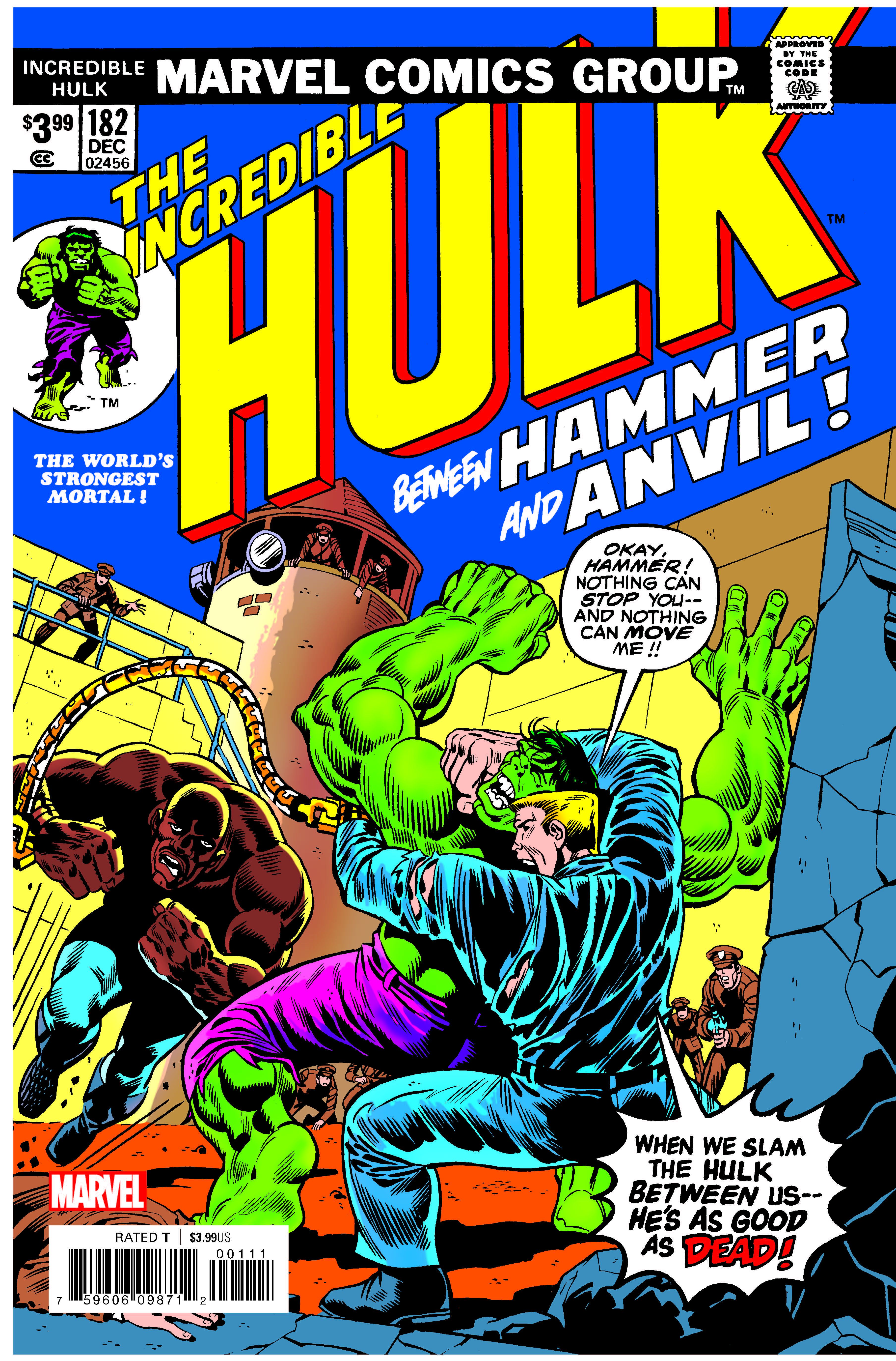 Incredible Hulk #182 Facsimile Edition