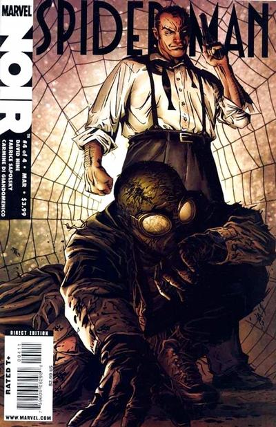 Spider-Man Noir #4 [Direct Edition](2009)-Very Fine (7.5 – 9)
