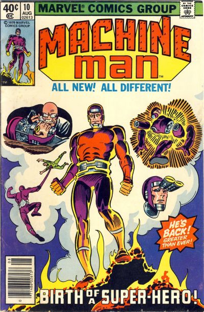 Machine Man #10 [Newsstand]-Near Mint (9.2 - 9.8)