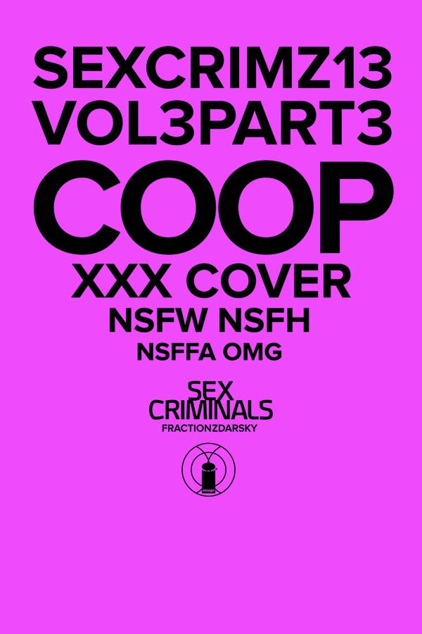 Sex Criminals #13 Arthur Fonzarellie Coop Xxx Variant (2013)