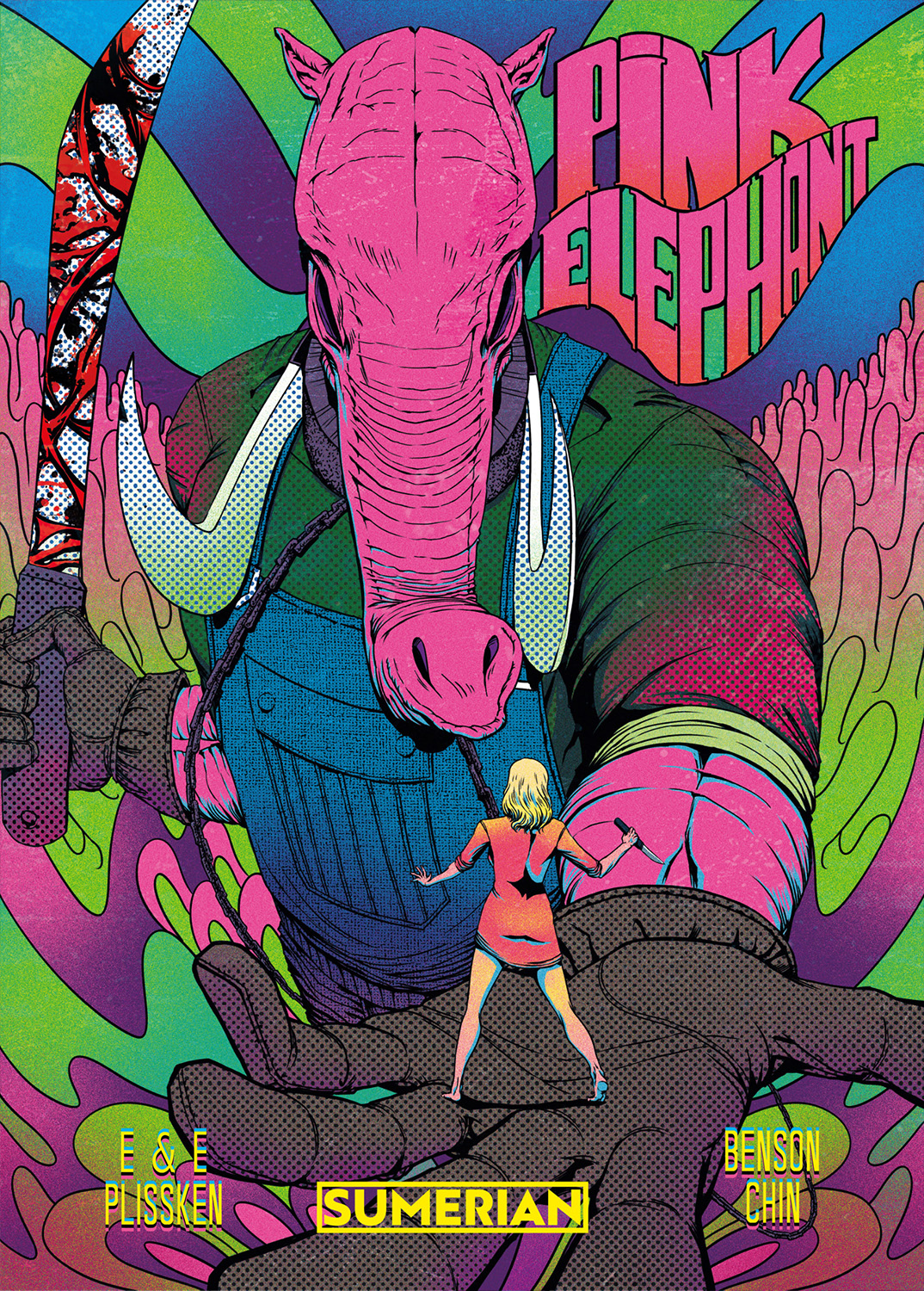 The Pink Elephant #3 Cover B Chin (Mature) (Of 3)