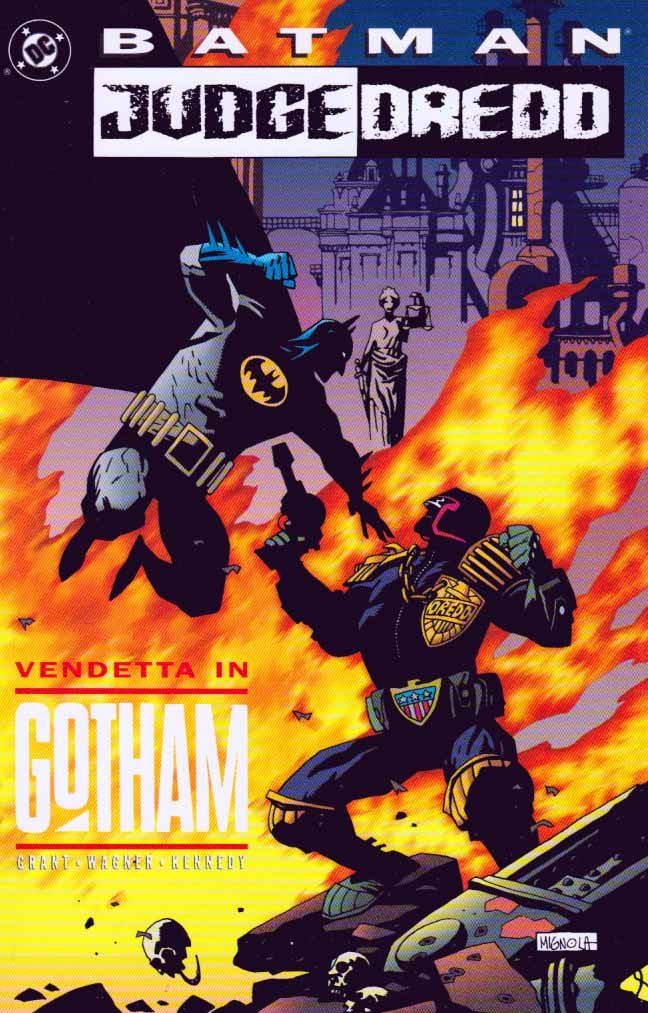 Batman Judge Dredd Vendetta In Gotham