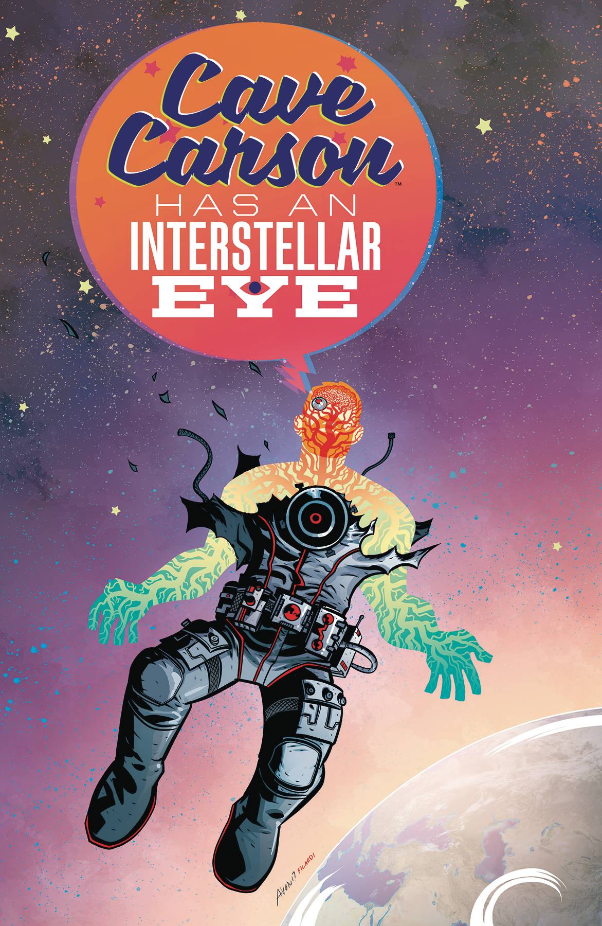 Cave Carson Has an Interstellar Eye Graphic Novel (Mature)