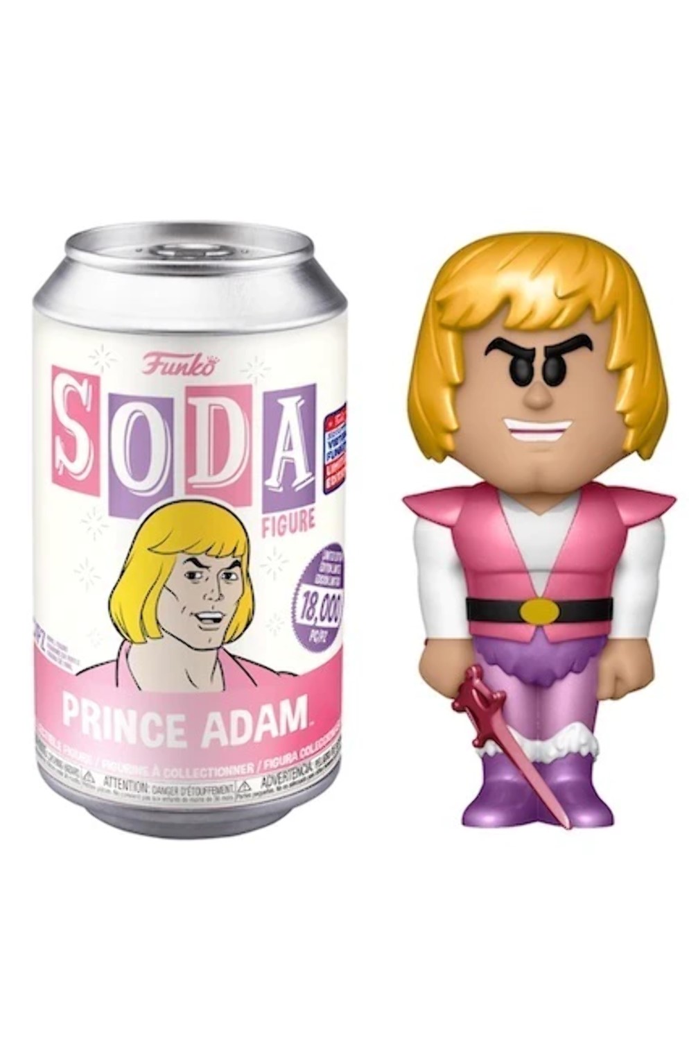 Funko Soda Masters of The Universe Prince Adam Chase