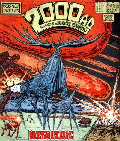 2000 AD #492-Near Mint (9.2 - 9.8)