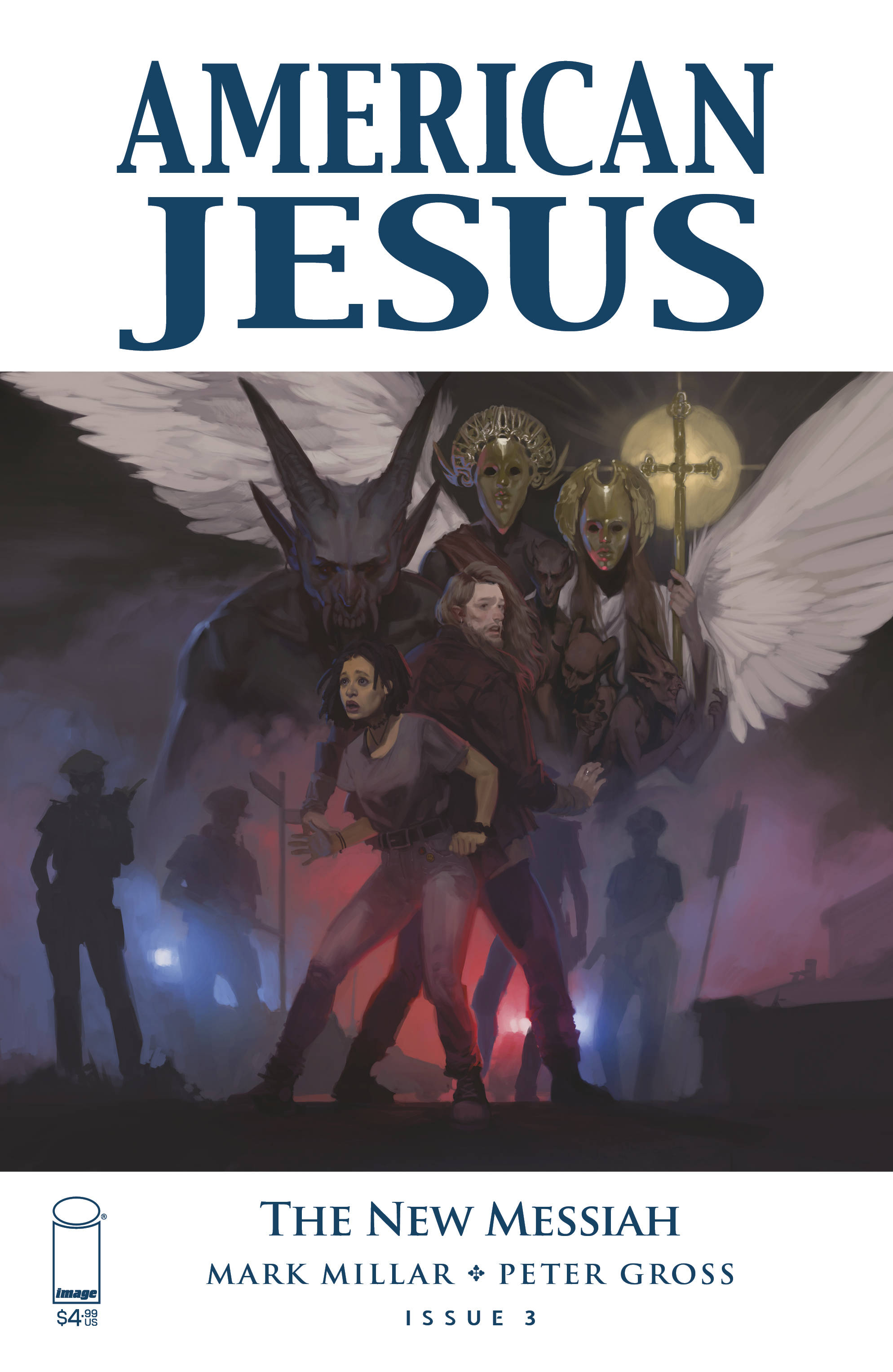 American Jesus New Messiah #3 Cover A Top Secret (Mature)