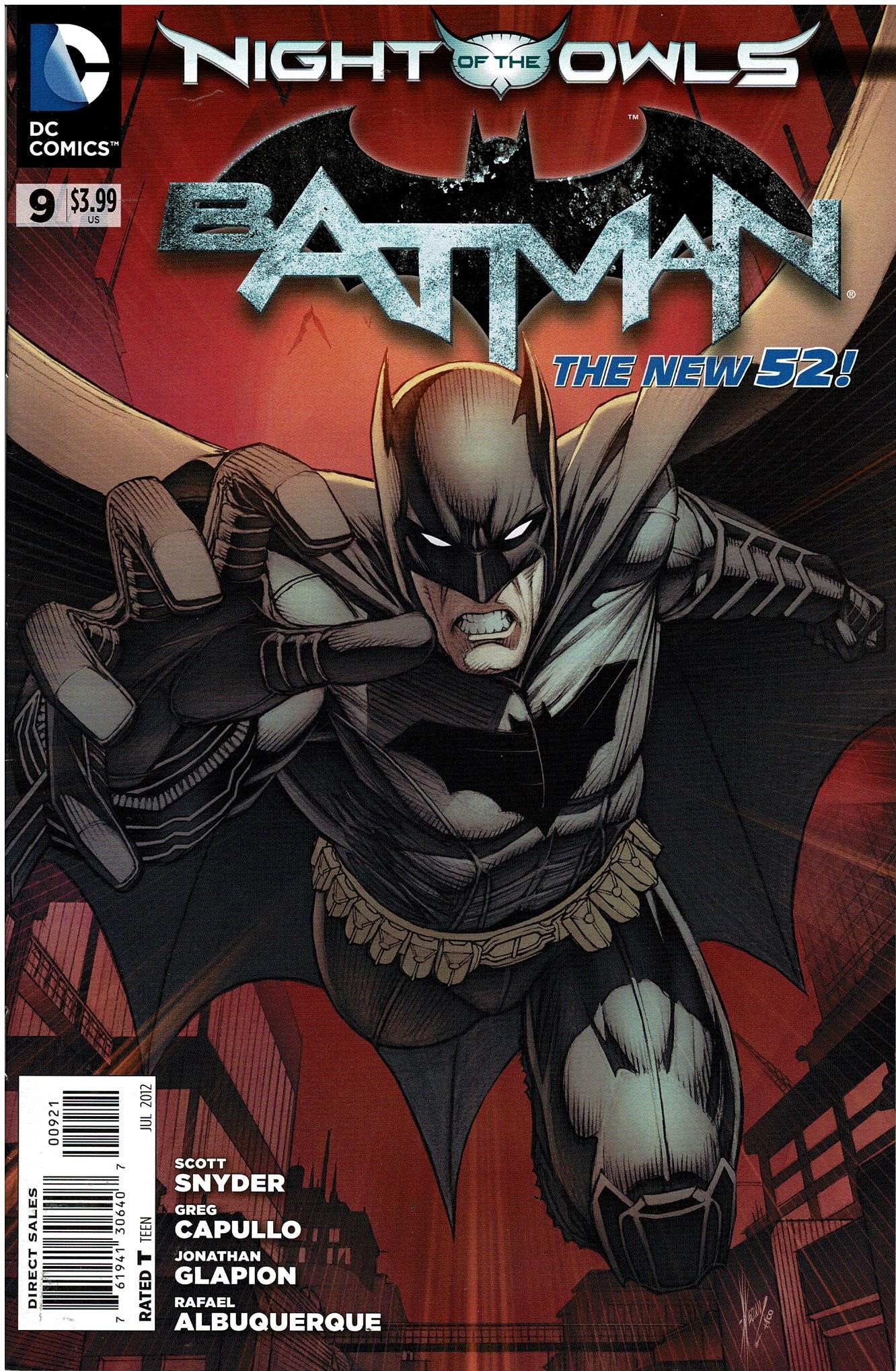 Batman #9 Variant Edition (Night of the Owls) (2011)