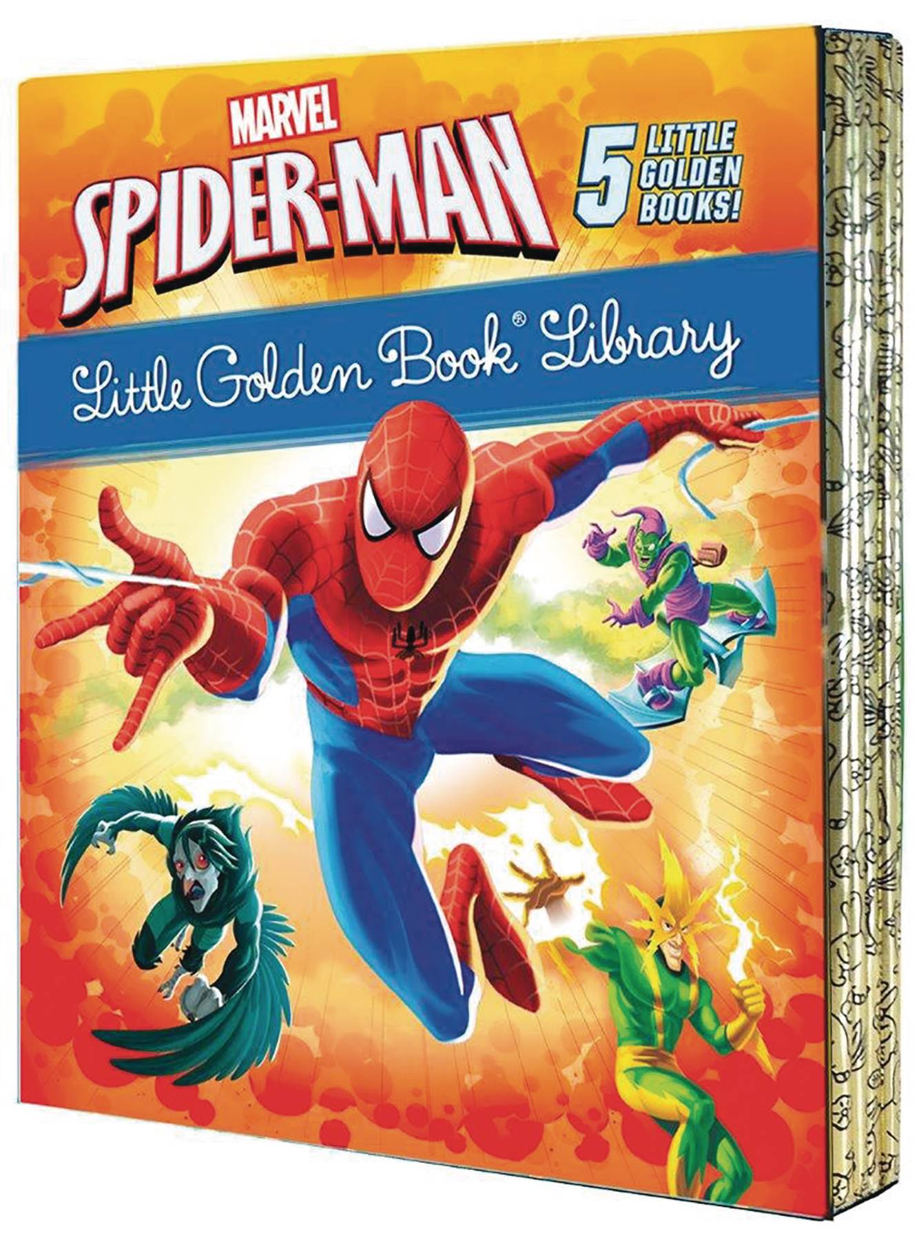 Marvel Spider-Man Little Golden Book Library